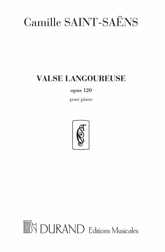 Valse Langoureuse, Opus 120 - Pour Piano